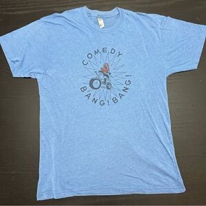Vintage Blue Comedy Bang! Bang! T-Shirt